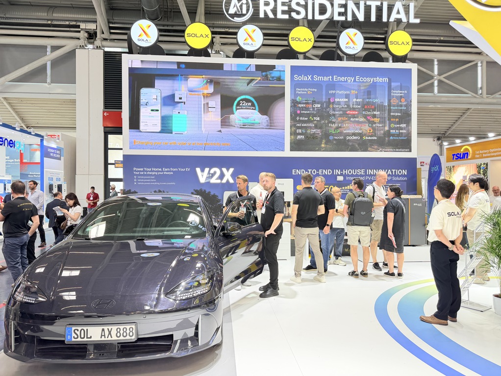 SolaX משתתפת בתערוכת Intersolar Europe